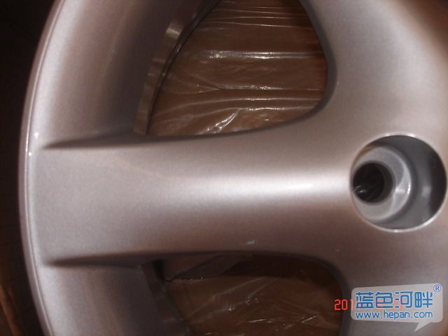丰田威驰铁轮毂换铝轮毂高清图片