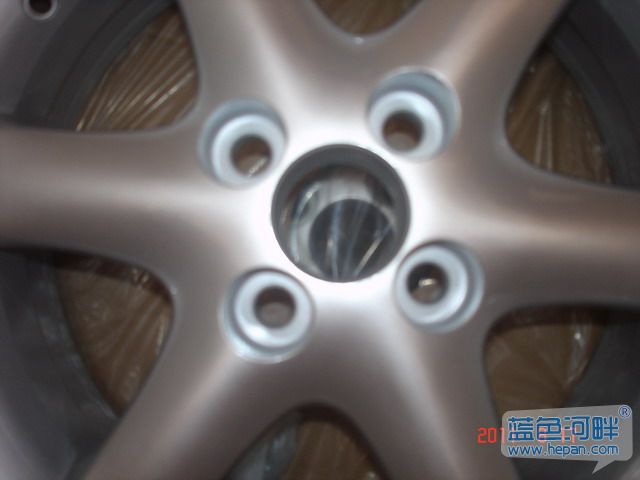丰田威驰铁轮毂换铝轮毂高清图片