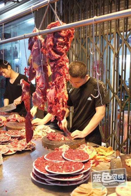 牛肉部位精分法则—汕头海记牛肉火锅店