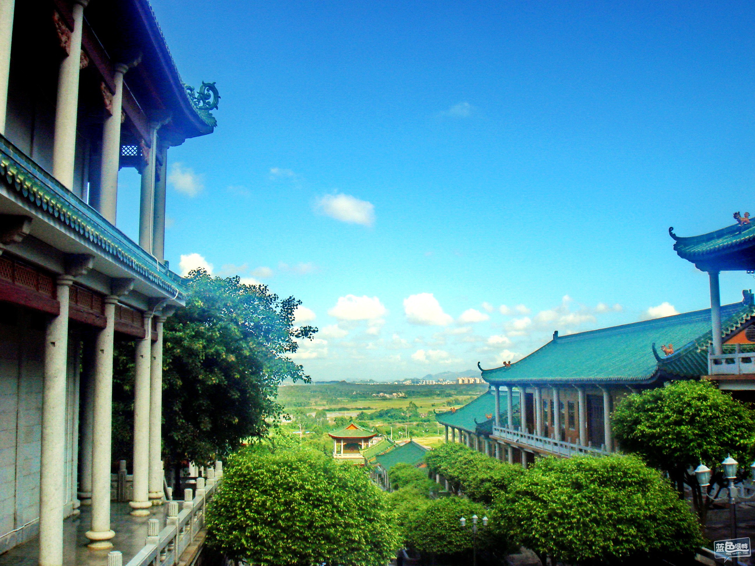 定光寺佛学院-陆丰清云山_边走边拍_蓝色河畔